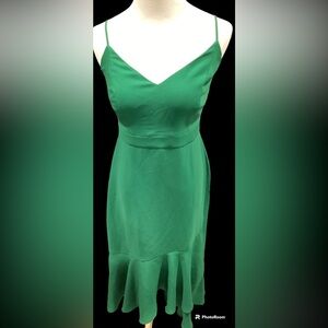Banana Republic Emerald Midi Dress